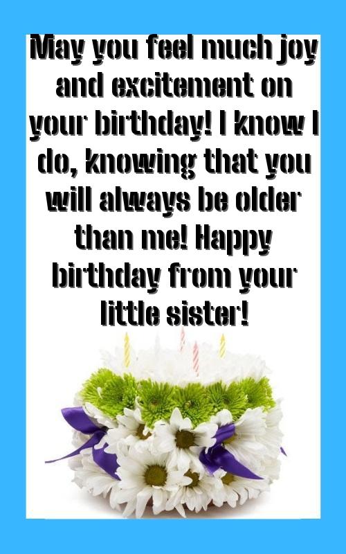 birthday wishes for sister and friend